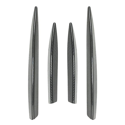 Fog Light Strips Grille Cover Trim Carbon for Mercedes Benz A Class (2023)