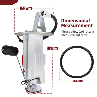Fuel Pump and O-Ring for Suzuki GSX-R1000 (2009–2016)