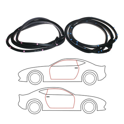 Door Weatherstrip Set for Toyota Hilux Vigo Single Cab (2004–2012)
