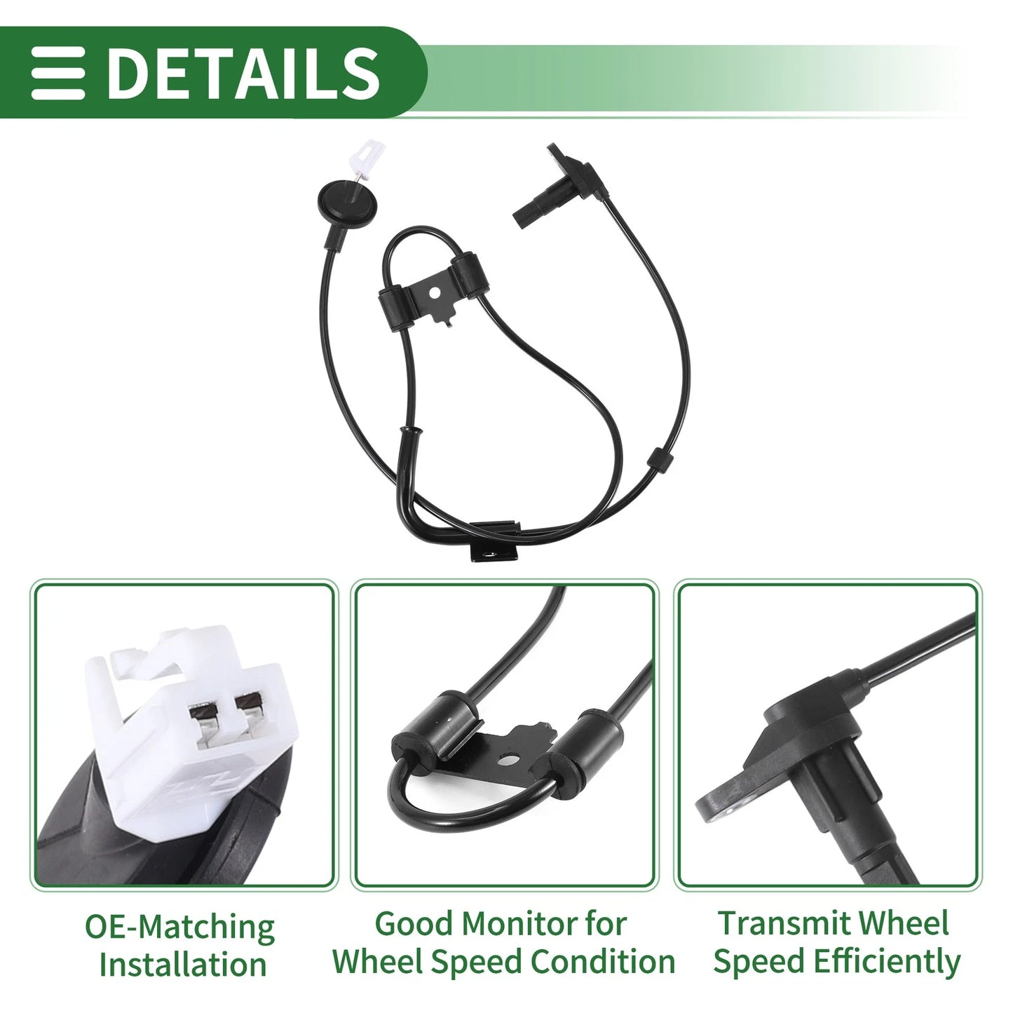 ABS Wheel Speed Sensor No. 956802C600 for Hyundai Tiburon (2006–2008)