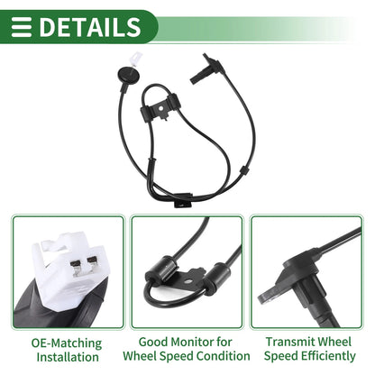 ABS Wheel Speed Sensor No. 956802C600 for Hyundai Tiburon (2006–2008)