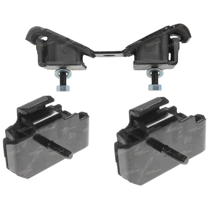 2 Front Engine and Gearbox Mounts for Landcruiser FJ62 FJ70 FJ73 FJ75 (1980–1990)