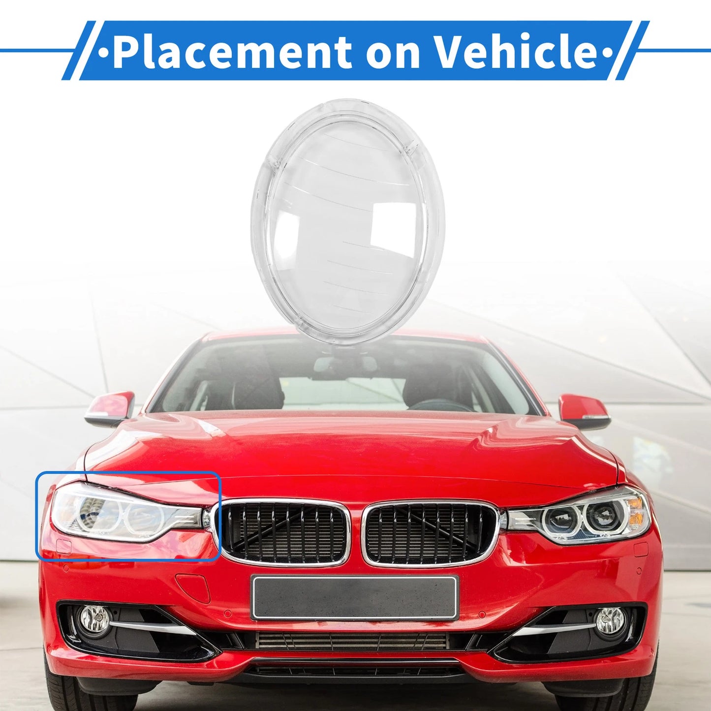 Headlight Lens Cover for BMW Mini Cooper (2002–2008) No. 63127198732