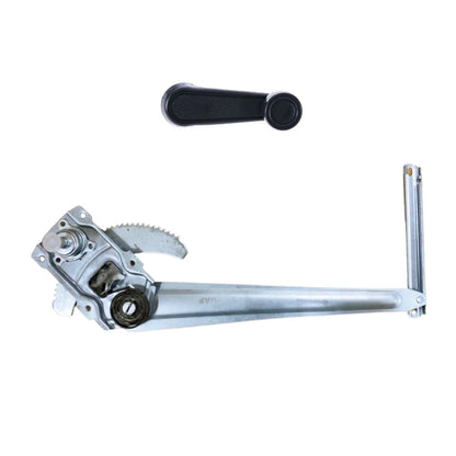 Set of 2 Manual Window Regulators with Crank Handle for Toyota Hilux/4Runner