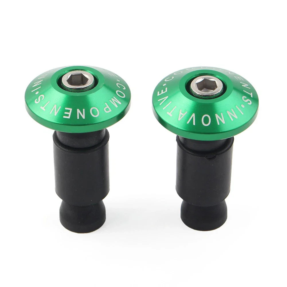 7/8'' Handle Bar End Weights Grips Cap Plugs for Dirt Bike Motor Green