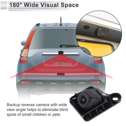 Rear View Camera for Toyota Tundra (2010–2013) 120-180 Degree