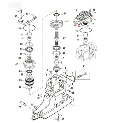 Washer for Mercury Quicksilver (1 Washer)