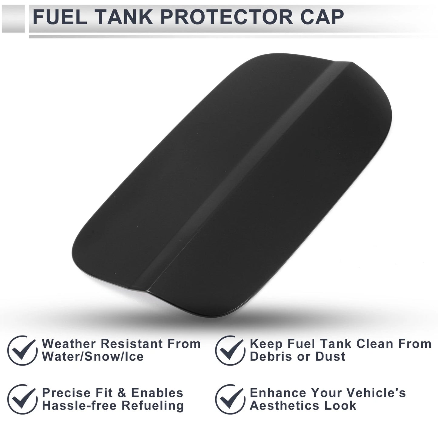 Fuel Tank Door Cap for Audi A6 (2019–2024) Black No. 4K0809907B