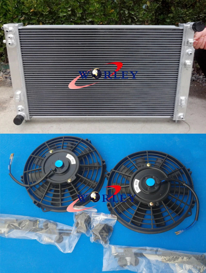 Radiator Fans and Black Hose for Holden Commodore V8 GEN3 (1997–2002)