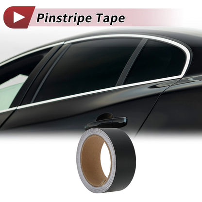 Pinstripe Tape 50mm x 10m for Car Motorcycle Boat Matte Black