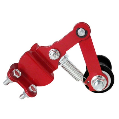 Chain Tensioner Roller Adjuster for Universal ATV Dirt Bike (Red/Black)