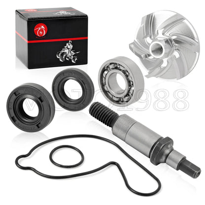 Water Pump Seal Impeller Shaft Bearing Kit WR400F/426F/450F (1998–2012)