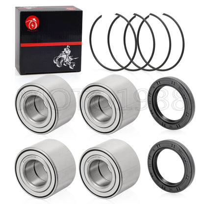 4x Wheel Bearings & Seals for Can-Am Defender Max HD10 XMR (2019–2022)