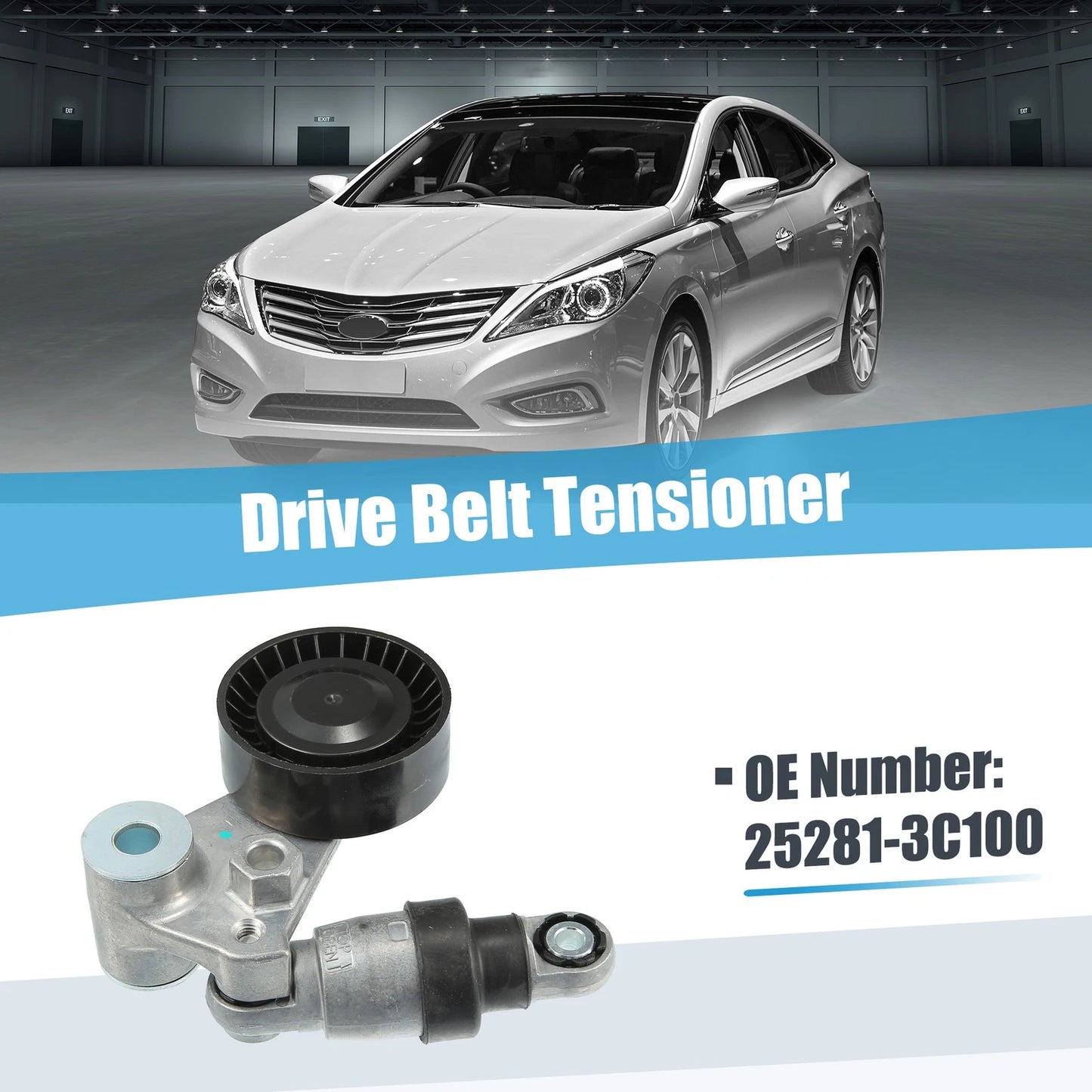 Belt Tensioner Pulley Assembly No. 25281-3C100 for Hyundai Azera (2006–2017)