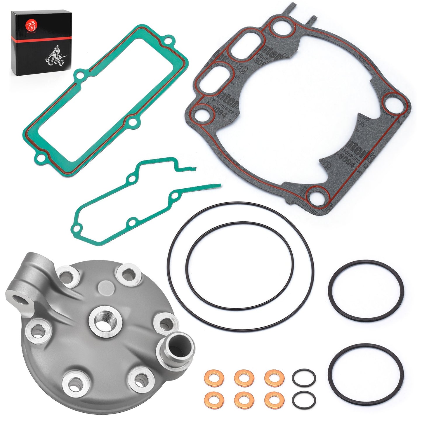 Cylinder Head & Top End Gasket Kit for Yamaha YZ250 (2001–2002, 2011–2024)