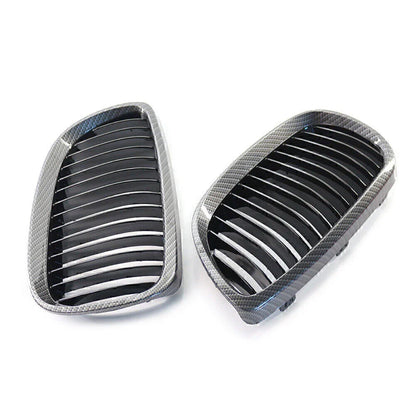 Left & Right Front Kidney Grille for BMW E92 E93 2DR LCI (2006-2009)
