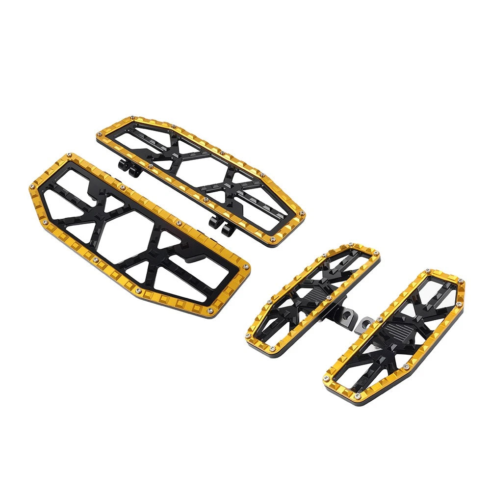 2X Rear Passenger Footpeg Mount Bracket for Harley Electra Glide, Road King (1993–Present)