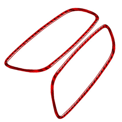 Red Interior Door Grab Handle Bowl Trim Cover for Audi TT TTS TTRS (2008-2014)