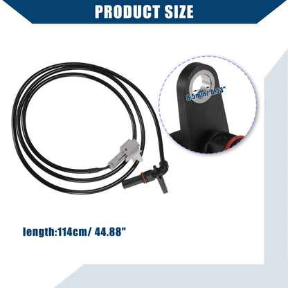 2Pcs ABS Wheel Speed Sensor for Mitsubishi FUSO (MK585279/MK585280)