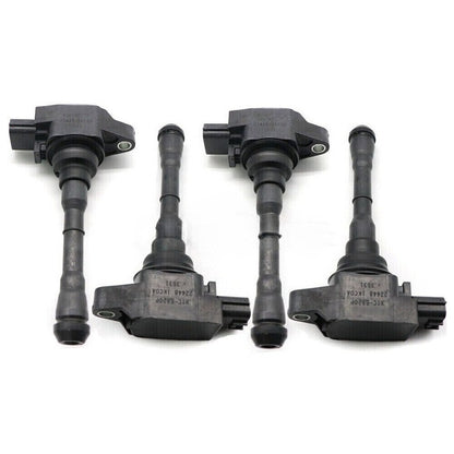 Set of 4 Ignition Coils for Nissan Rogue Juke Sentra (2011–2019)