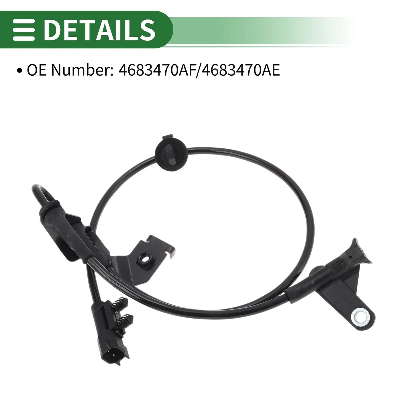ABS Wheel Speed Sensor for Dodge Caravan Front Right (2011-2020)
