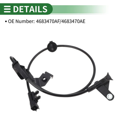 ABS Wheel Speed Sensor for Dodge Caravan Front Right (2011-2020)