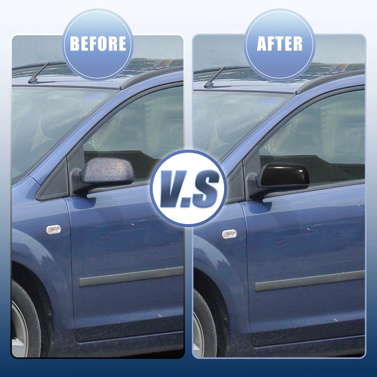 Rearview Mirror Cap Shell for Ford Focus Mk2 (2005–2011)