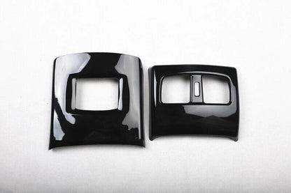 Glossy Black Rear AC Vent Cover Trim for Lexus ES300h ES350 (2013–2018)