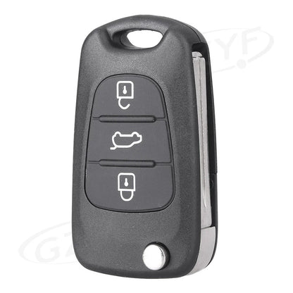 3-Button Remote Key Fob Shell Cover for KIA K2 K5 (2011-2020)