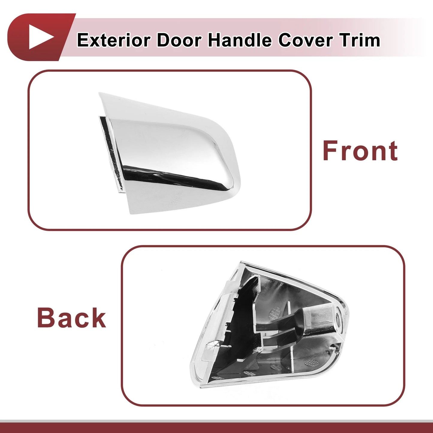 Exterior Door Handle Cover Trim No. 826622W030 for Hyundai Santa Fe (2013–2018)