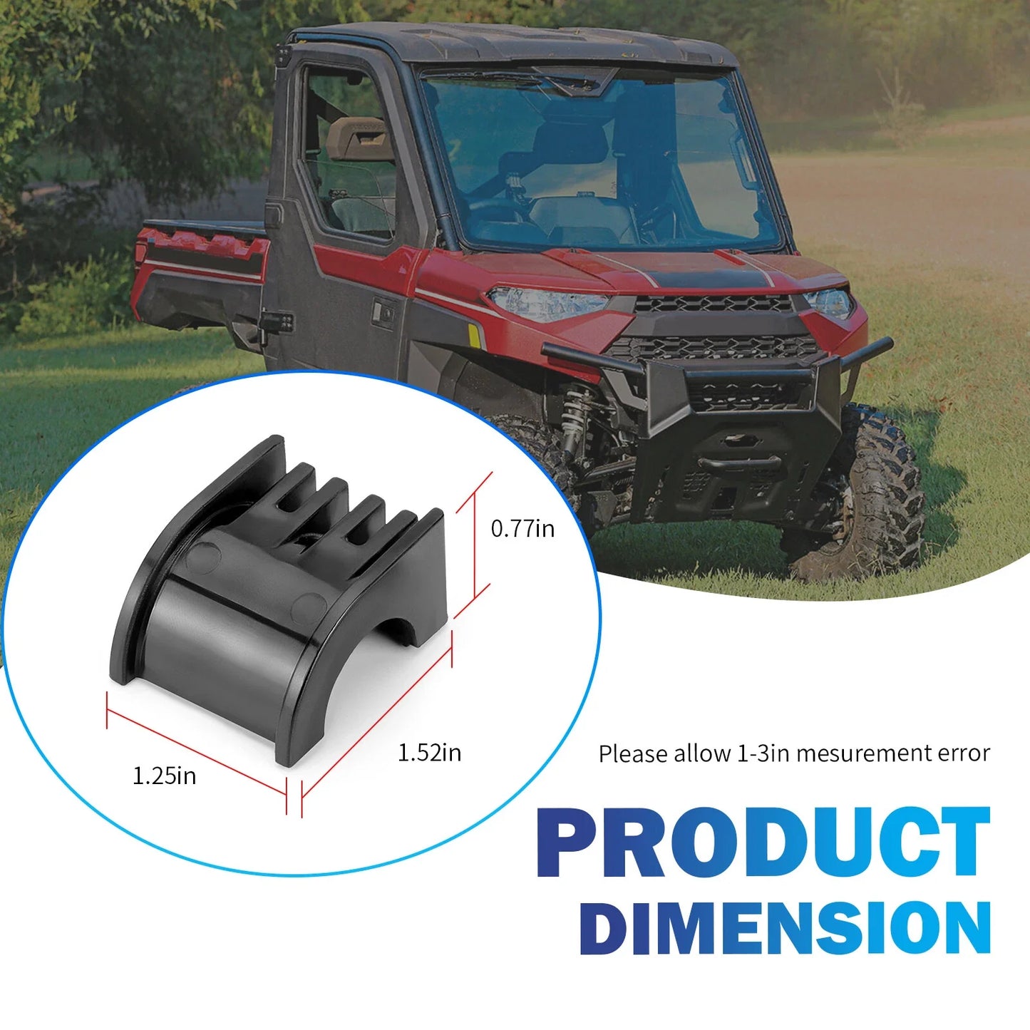 Rear Stabilizer Sway Bar Bushing 7/8 IN for Polaris Ranger (2009–2023)