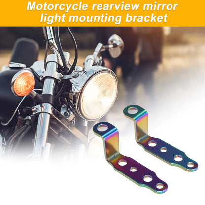 Light Bar Mounting Bracket for Motorcycle (1 Pair)