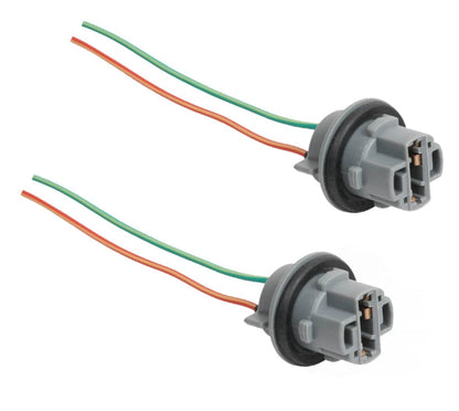 Set of 2 T20 7440 Wedge Stop Light Bulbs for Cars