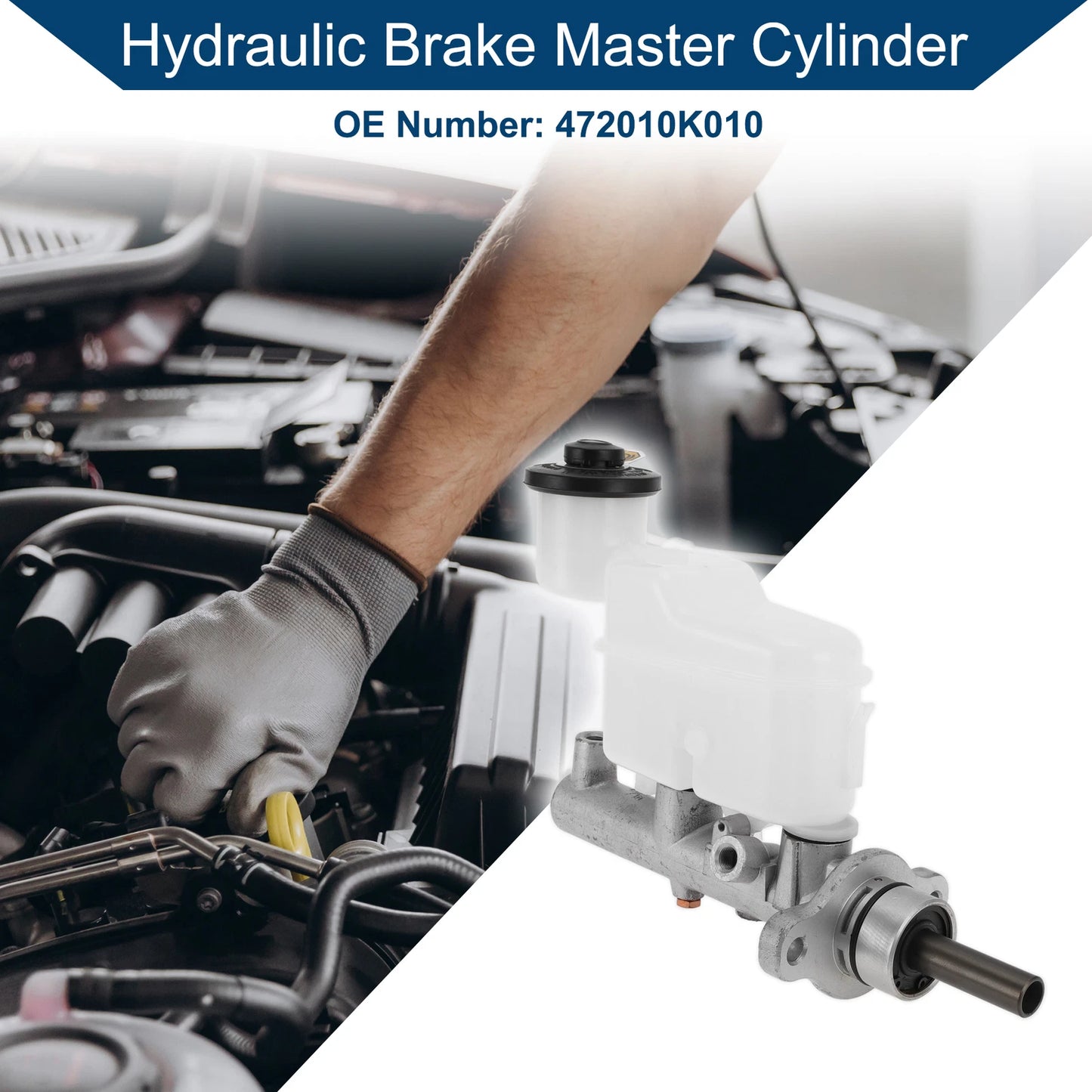 Brake Master Cylinder with Reservoir No. 472010K010 for Toyota Hilux (2004–2016)
