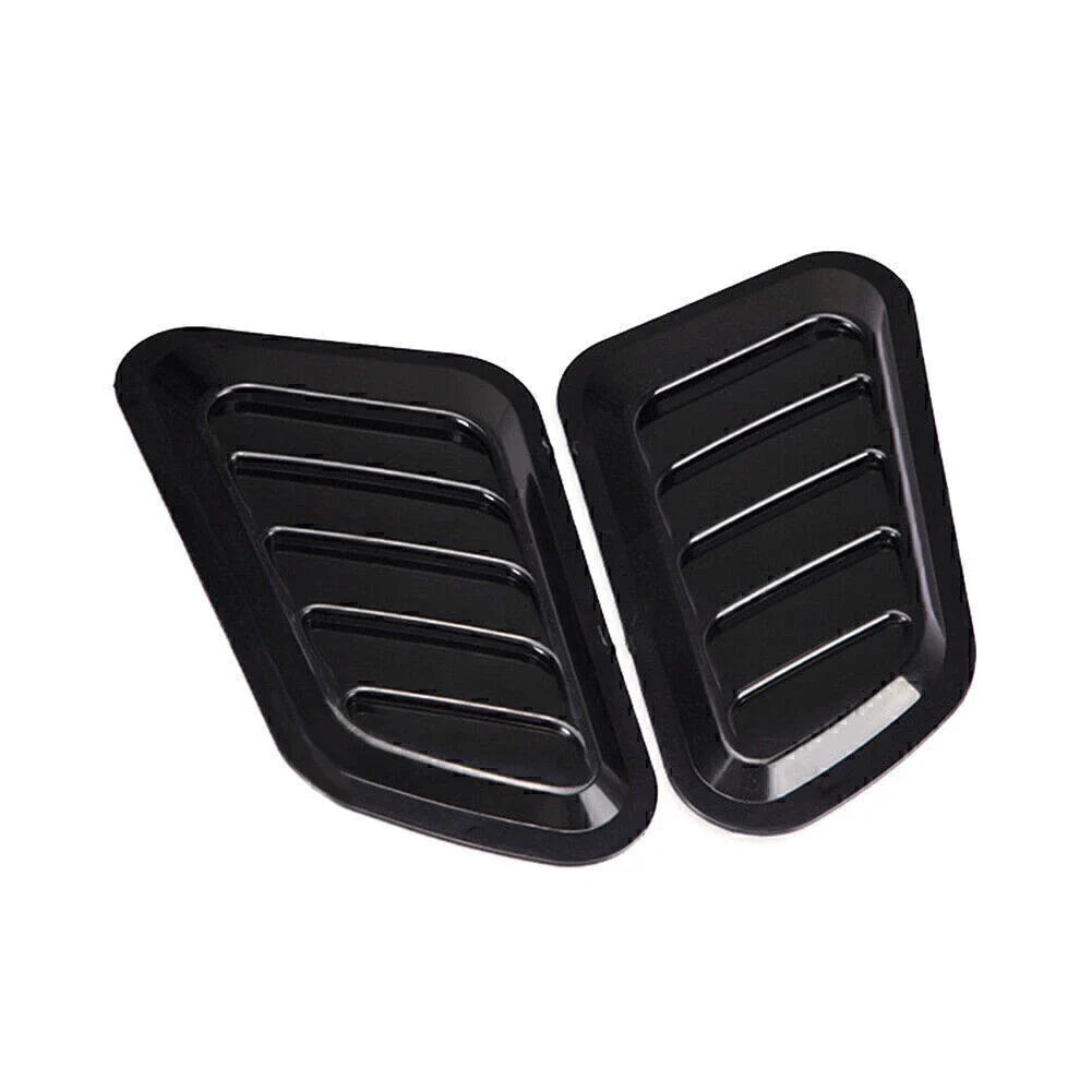 Black Air Flow Intake Hood Scoop Vent Cover for Auto Car (No Year Specified)
