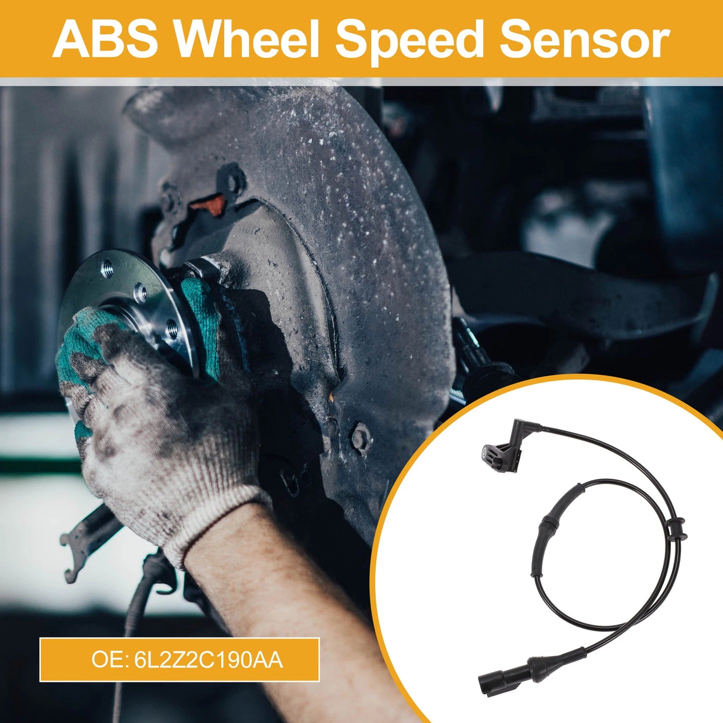 ABS Wheel Speed Sensor No. 6L2Z2C190AA for Ford Explorer (2002–2010)