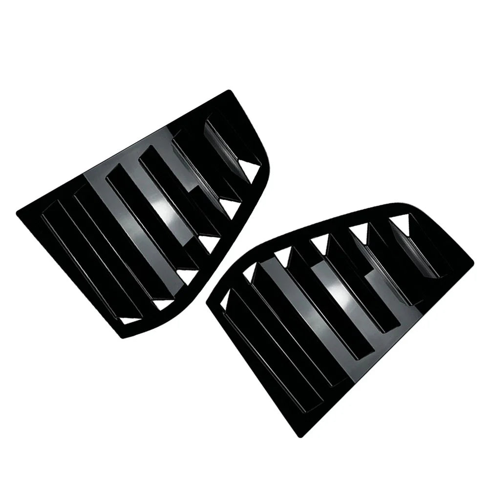 Gloss Black Rear Window Louver Cover Trim  for VW Golf MK5 (2004-2008)