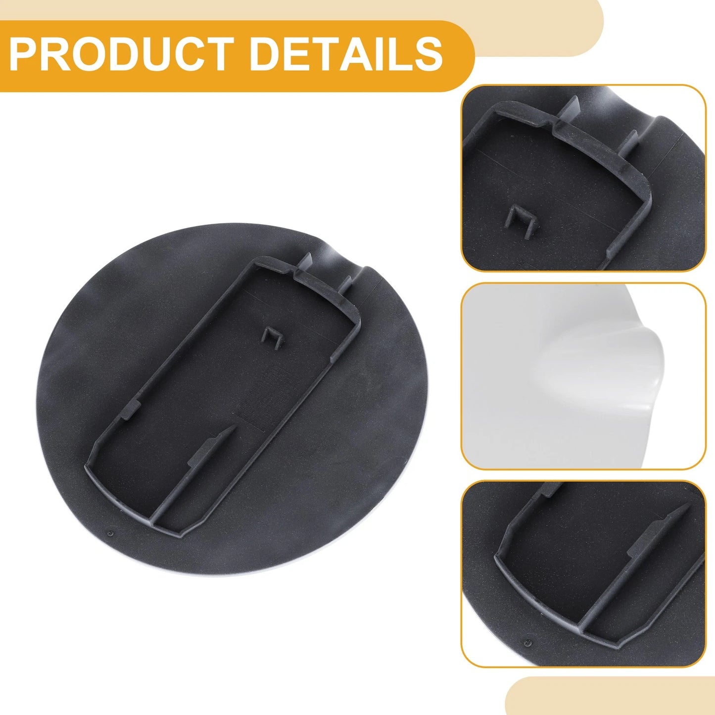 Fuel Tank Door Cap for Ford Focus 2 MK2 MK3 (2008–2011) White