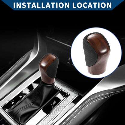 Automatic Gear Shift Knob for Lexus ES300h (2013-2023) Black Plastic Shifter