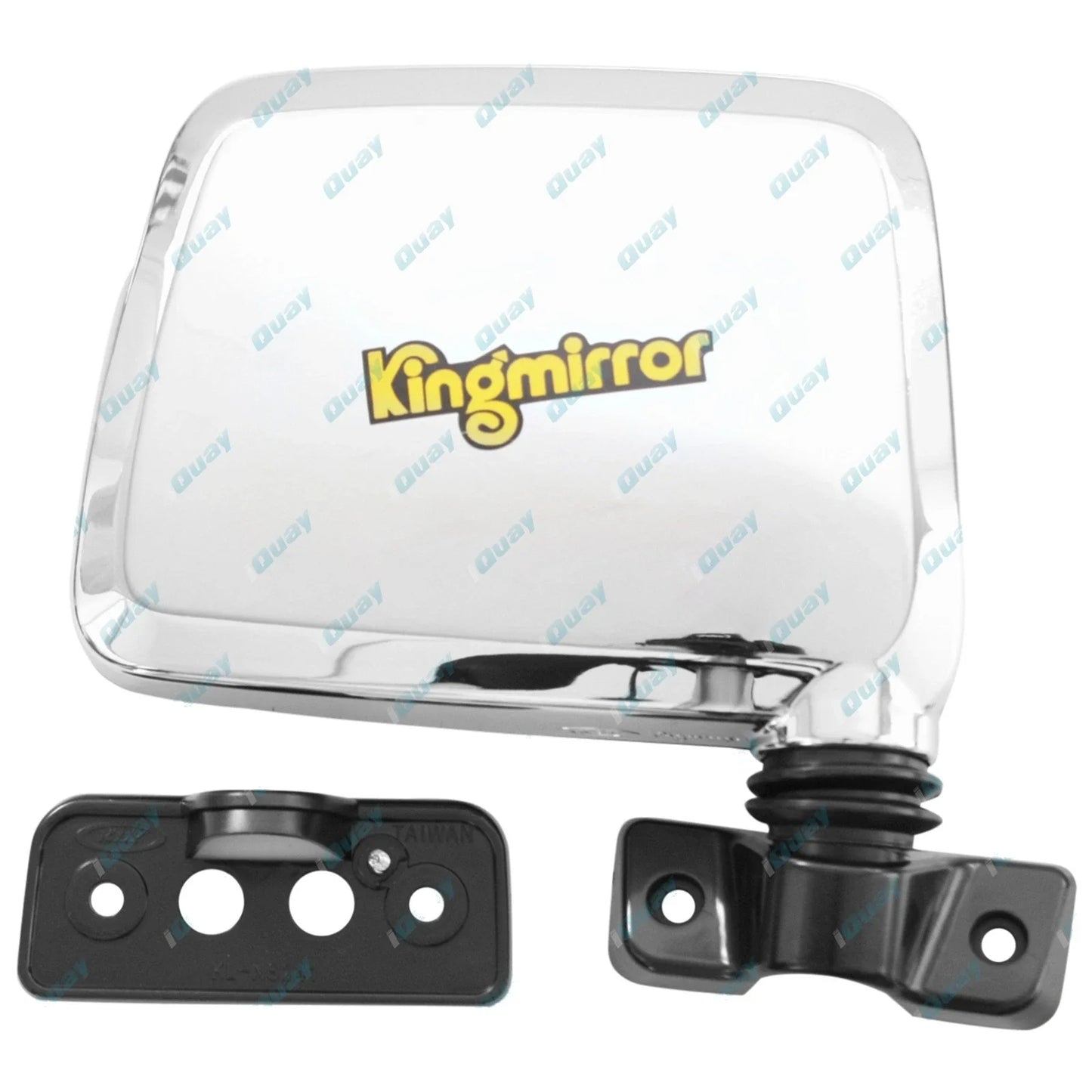 RH Chrome Skin Mount Door Mirror for Nissan Patrol GQ RHS Right