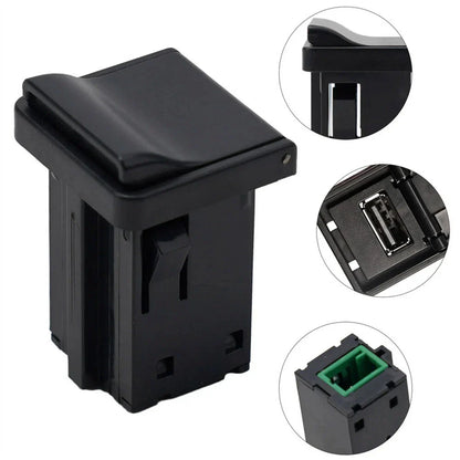 USB Auxiliary Input Adapter Charger for Nissan Infiniti (2003-2010)