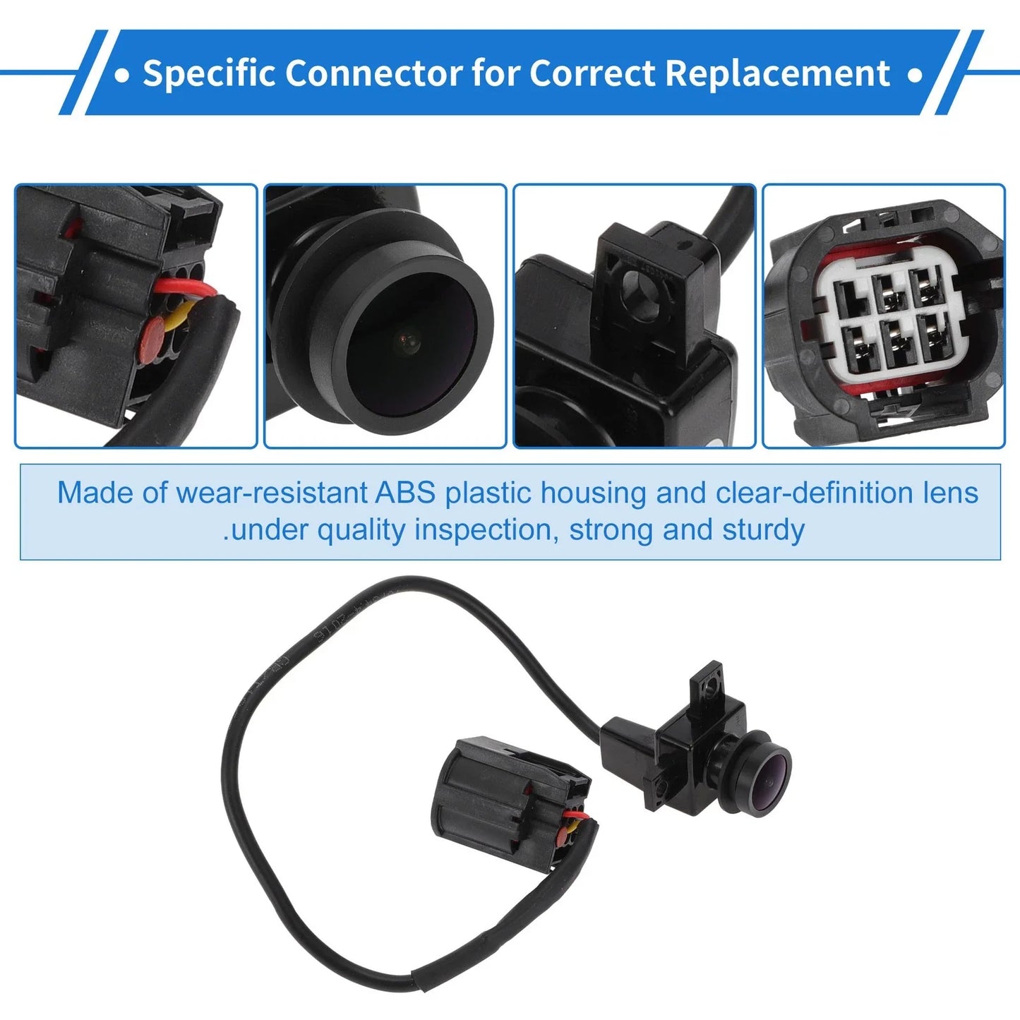 Rear View Camera 120-180° for Dodge Ram 1500 Pickup (2010-2023)
