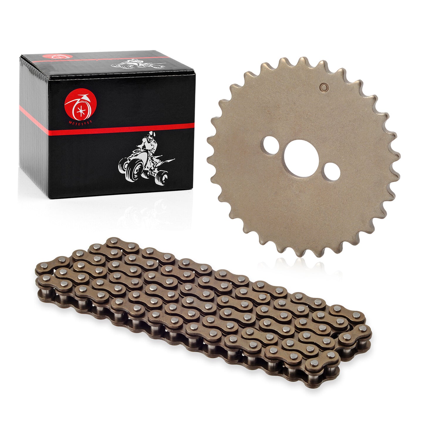 Camshaft Sprocket 30T & Timing Chain 90L for Honda CRF100F (2004–2023)