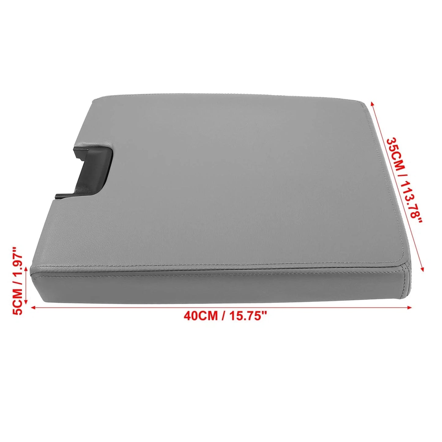 Car Center Console Cover Gray for Chevrolet Silverado 1500 (2007-2013)