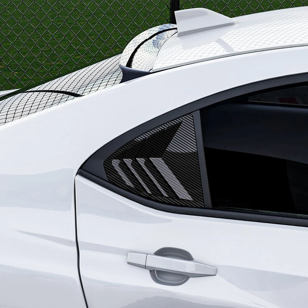 Rear Quarter Glass Window Vent Louver Cover for Subaru WRX (2022–2025)