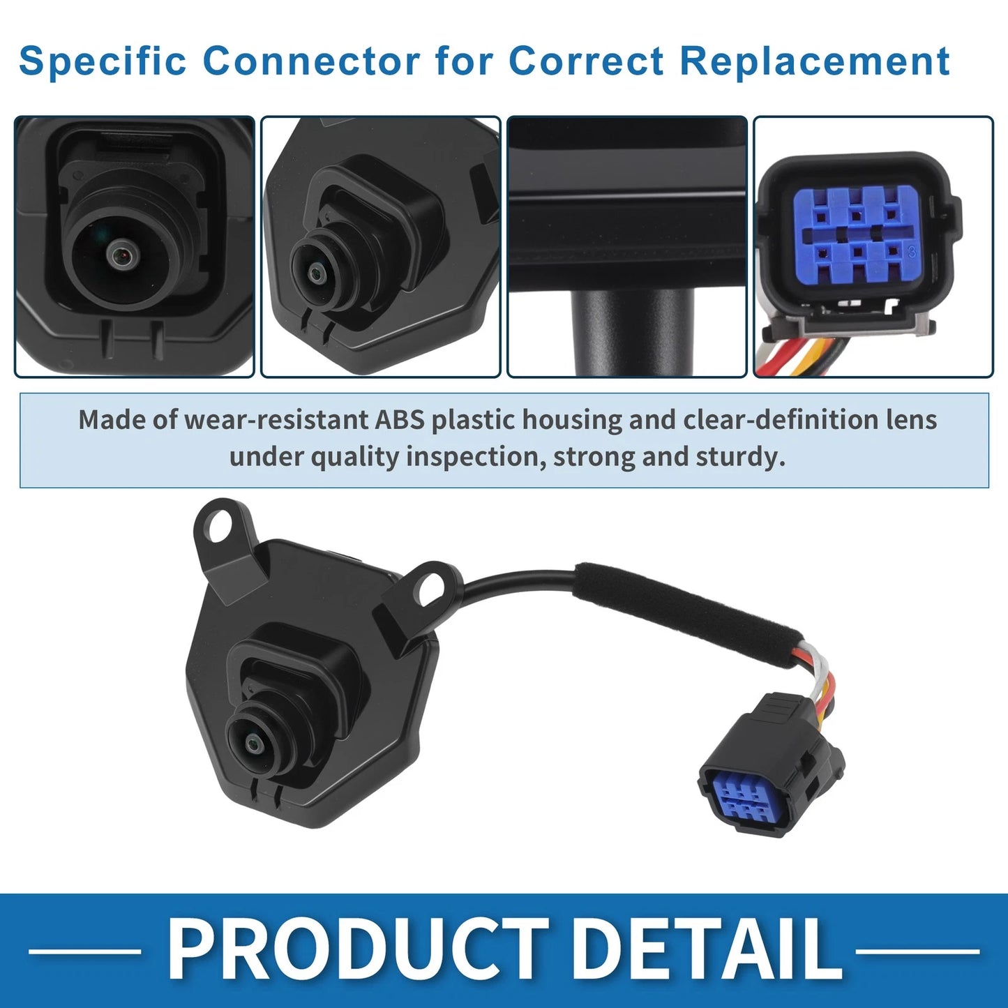 Rear View Backup Camera 95760G3000 for Hyundai Elantra GT (2018–2020) i30 (2017–2022)