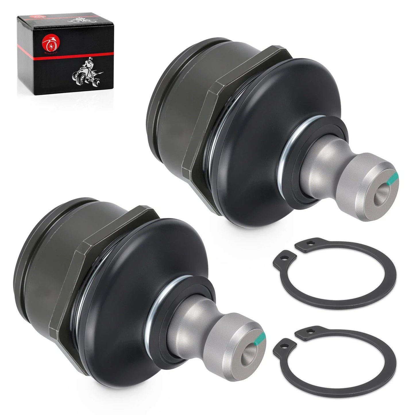 2 x Front Lower A Arm Ball Joint Set for Kawasaki Prairie (1999–2006)