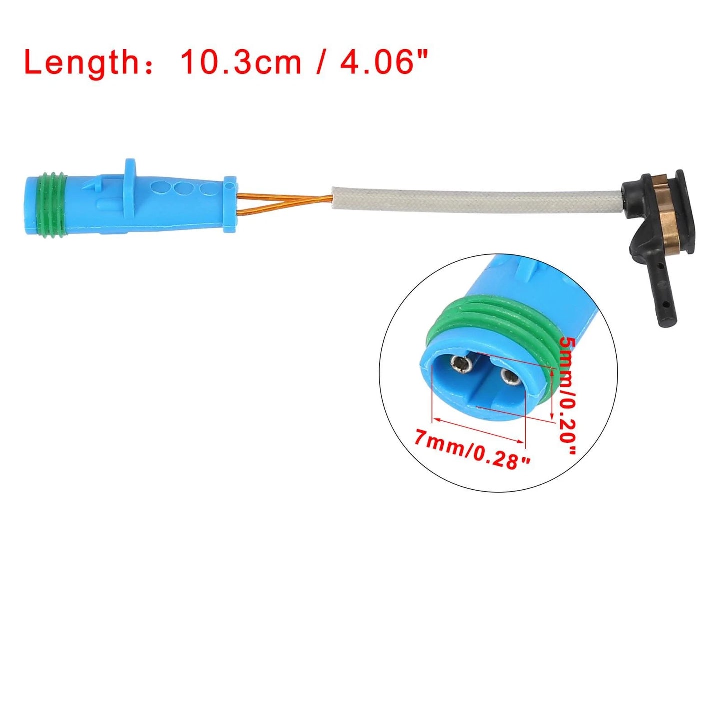 2X Brake Pad Wear Sensor 2319050014 1695401617 for Mercedes-Benz