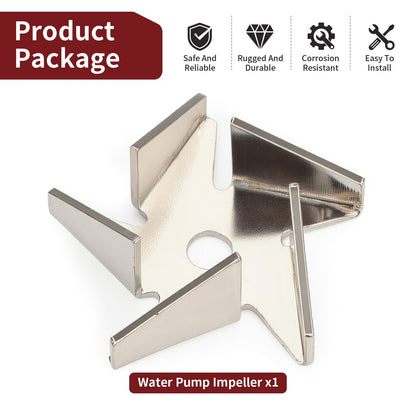 Water Pump Impeller for Kawasaki KX65 KX80 KX85 KX100 KX112 (1986–2024)