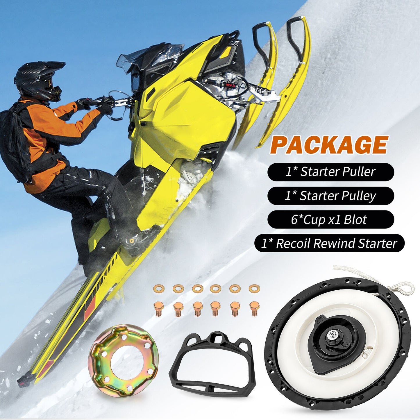 Recoil Starter for Ski-Doo Expedition 600 800R (2005–2018)